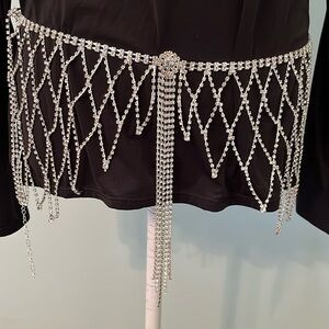 Rhinestone Hip Belt